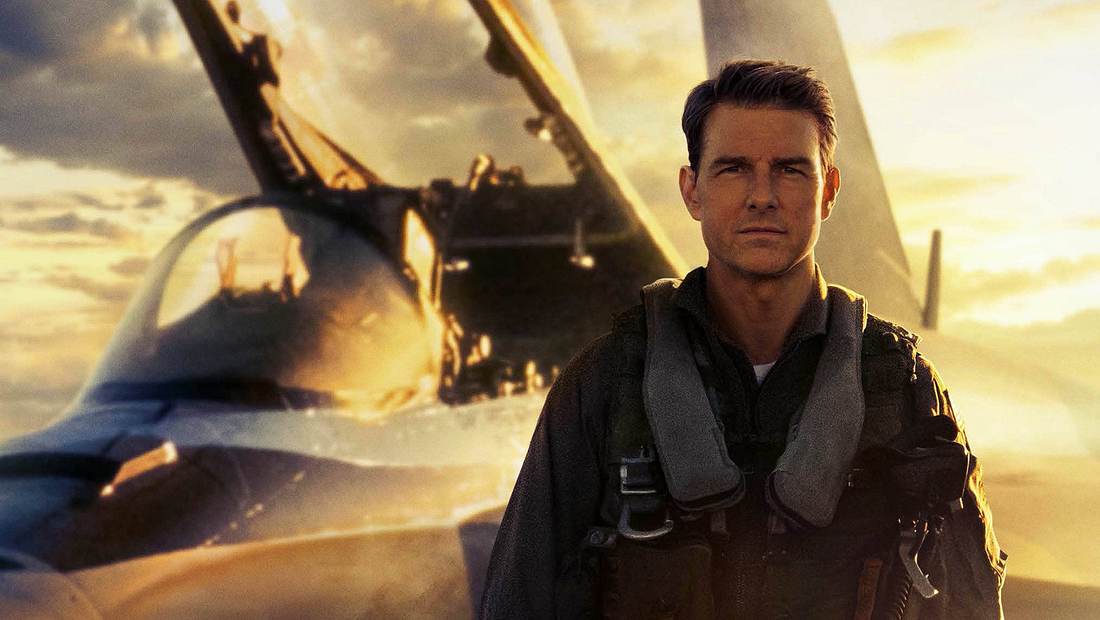 Tom Cruise in Top Gun: Maverick, jetzt auch Blu-ray-ray und UHD kaufen
