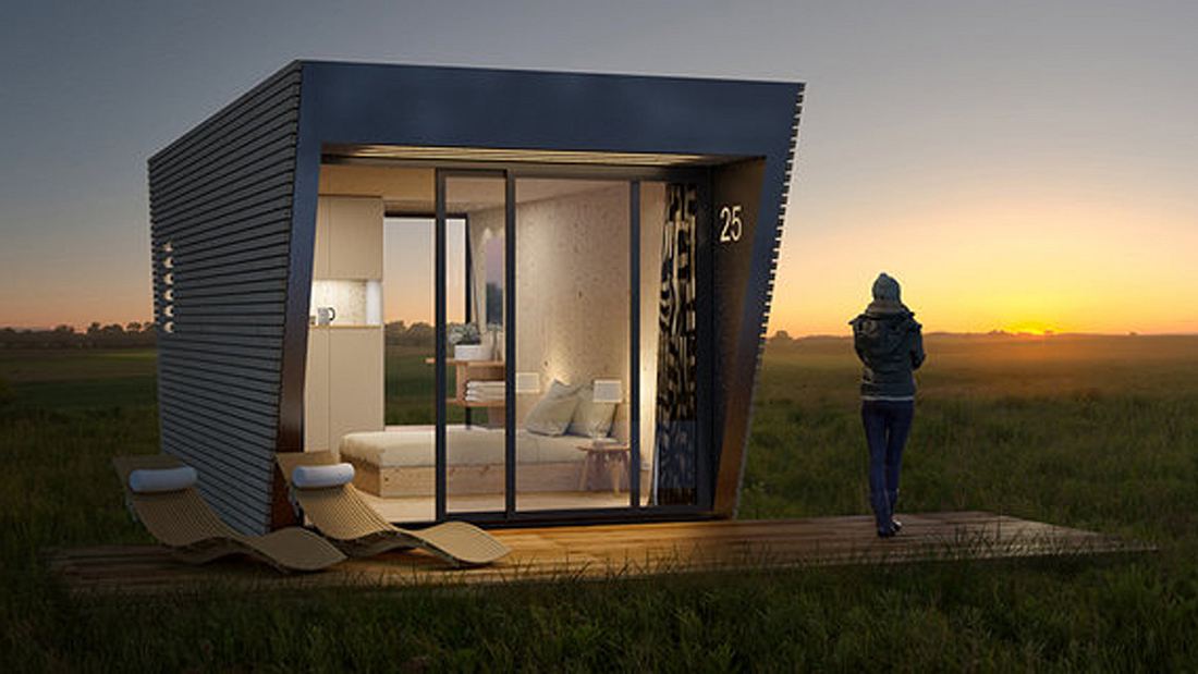 DROP Box: Diese tragbaren Zelte von In-Tenta sind Hotel-Suiten in Zeltform