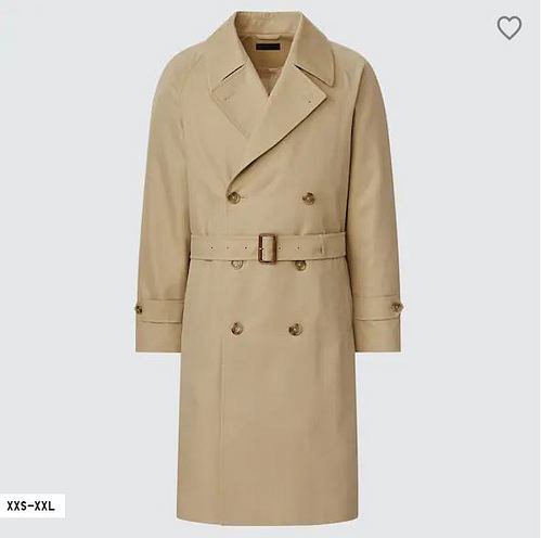 Trenchcoat Herren, Uniqlo 