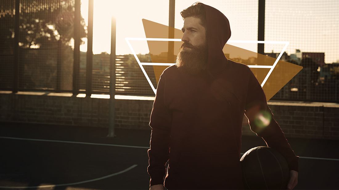 Trend-Hoodies Mann in Hoodie
