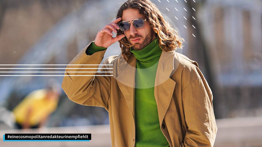 Die Trendfarben 2021 Modischer Mann