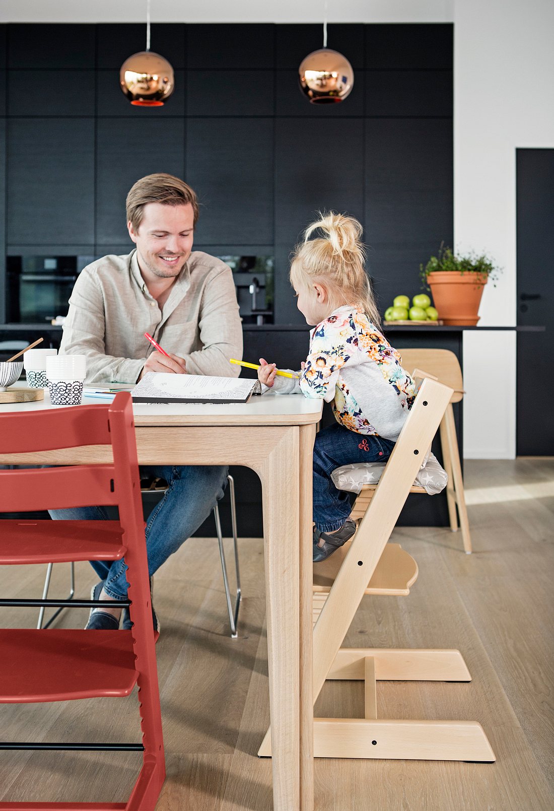 Tripp Trapp von Stokke Tripp-Trapp-Kinderstuhl von Stokke