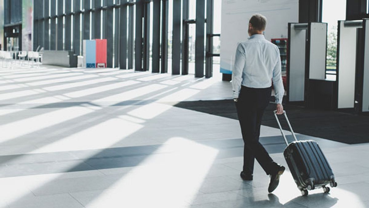 Praktischer Trolley fürs Handgepäck