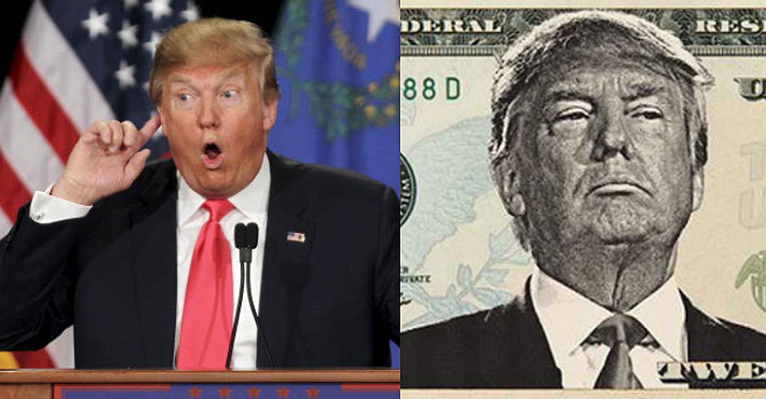 So viel verdient Donald Trump als US-Präsident Dieses Gehalt bezieht Donald Trump als US-Präsident