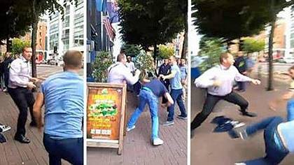 Ein Türsteher in Dublin verprügelt zwei betrunkene Angreifer - Foto: facebook/TheNiallBoylanShow