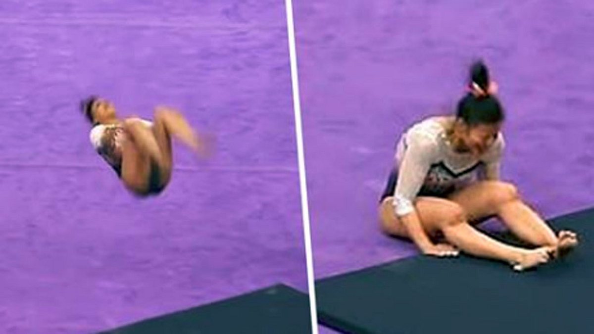 Horror-Unfall: Samantha Cerio am Boden Horror-Unfall: Samantha Cerio am Boden