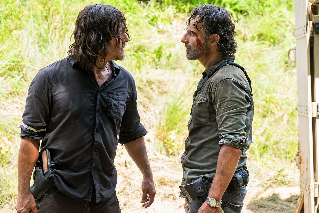 Die 8. Staffel von The Walking Dead. Die 8. Staffel von "The Walking Dead".