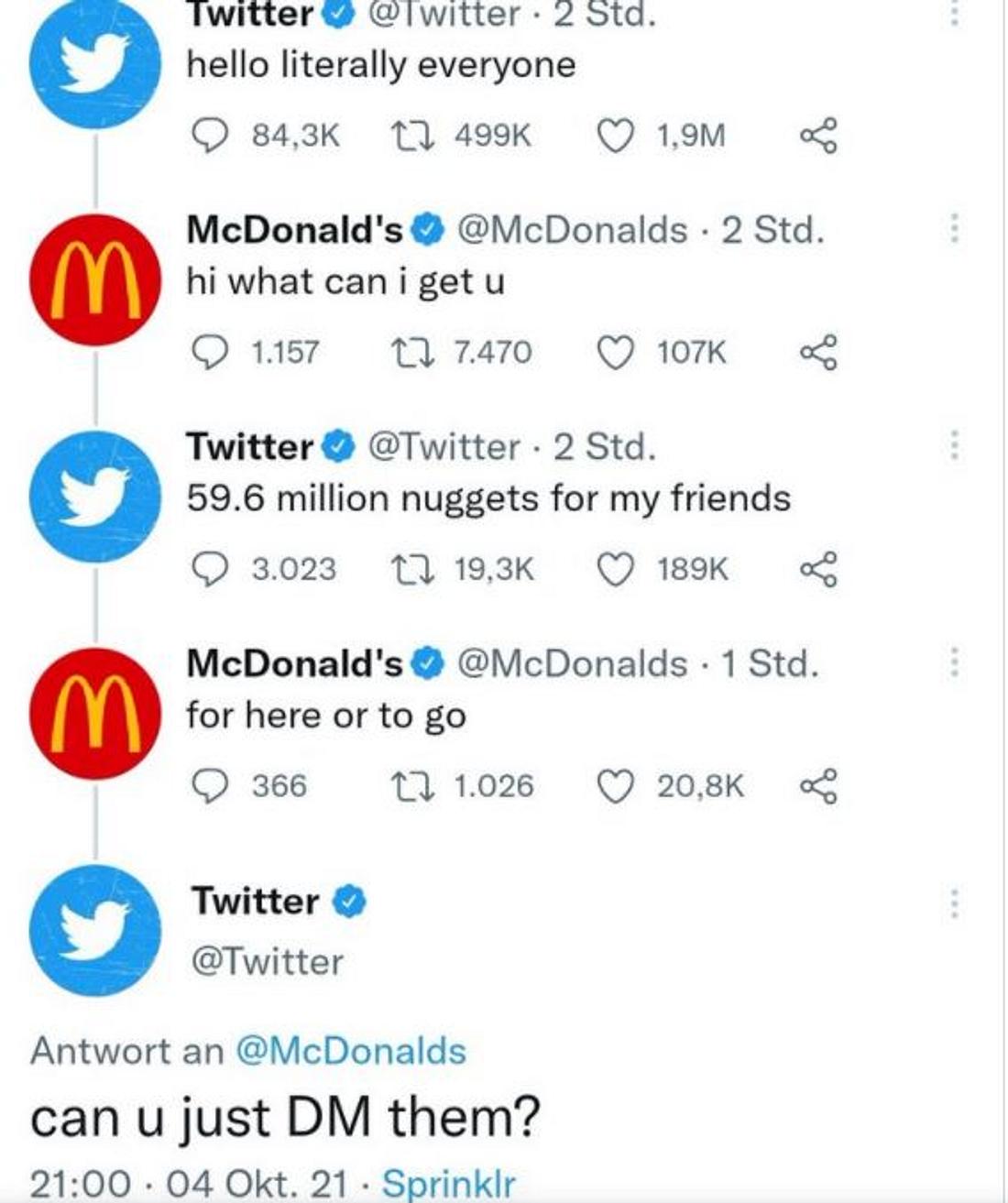 Twitter nach Störung Twitter nach Störung