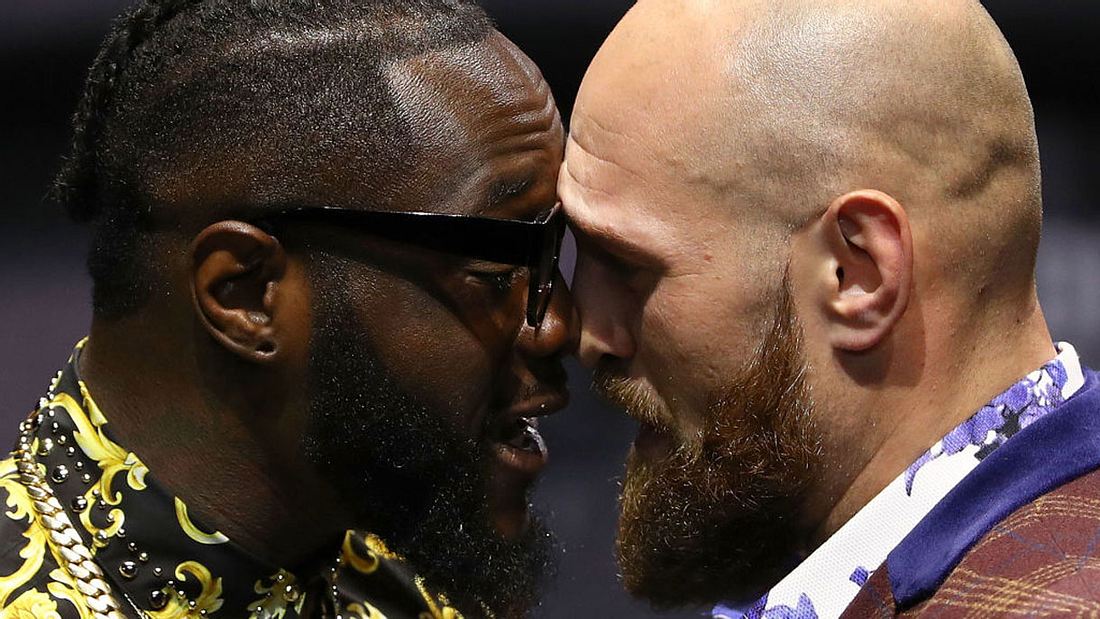 Deontay Wilder boxt gegen Tyson Fury. Deontay Wilder boxt gegen Tyson Fury.