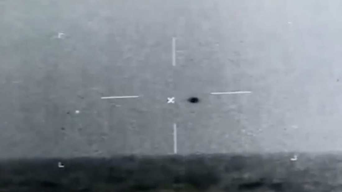 Ufo im Fadenkreuz eines U.S.-Schiffes