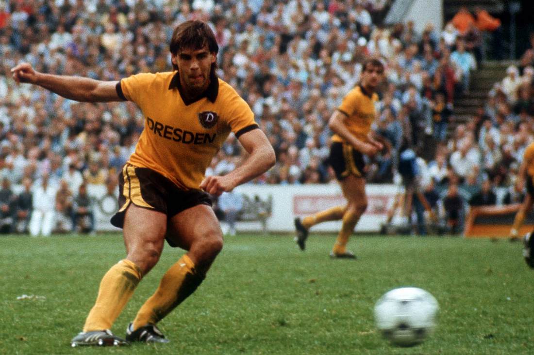 Ulf Kirsten 1989 Ulf Kirsten im Dress von Dynamo Dresden