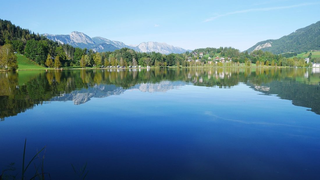 Der Putterersee in der Steiermark. Urlaub mit Baby: Das sind die 10 besten Reiseziele