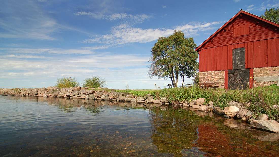 Vättern, der zweitgrößte See Schwedens