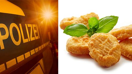 Veganerin ruft Polizei wegen Chicken-Nuggets-Verzehr (Symbolfoto/Collage) - Foto: iStock/Magone, iStock/no_limit_pictures