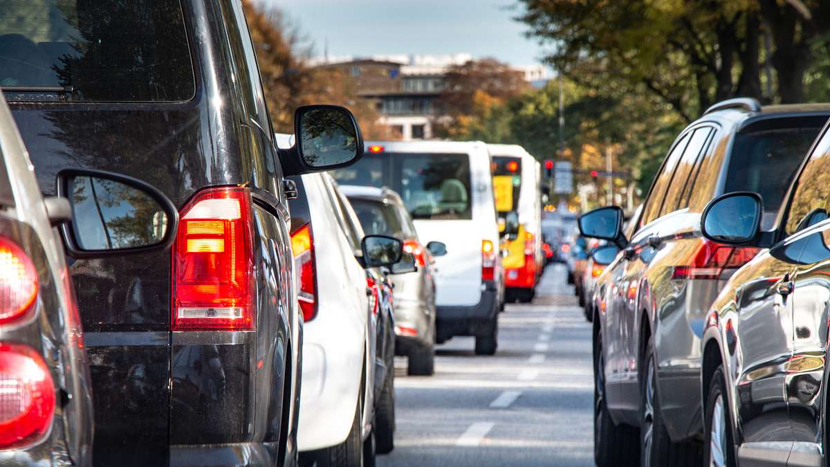 Autos im Straßenverkehr