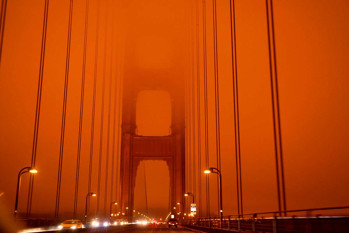 Verkehr auf der Golden Gate Bridge