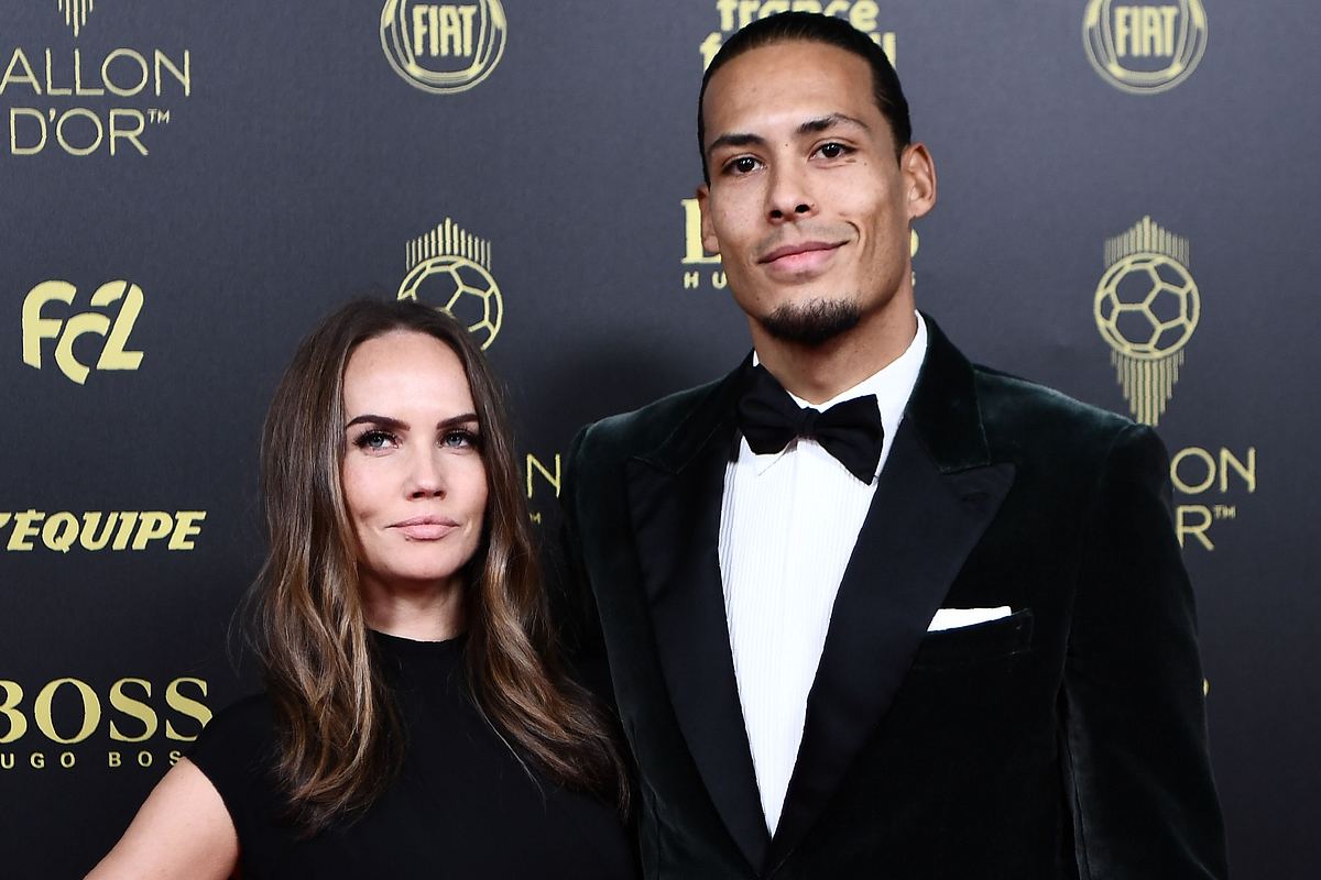 Virgil van Dijk und Rike Nooitgedagt