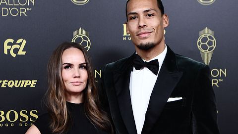 Virgil van Dijk und Rike Nooitgedagt - Foto:   Getty Images / ANNE-CHRISTINE POUJOULAT