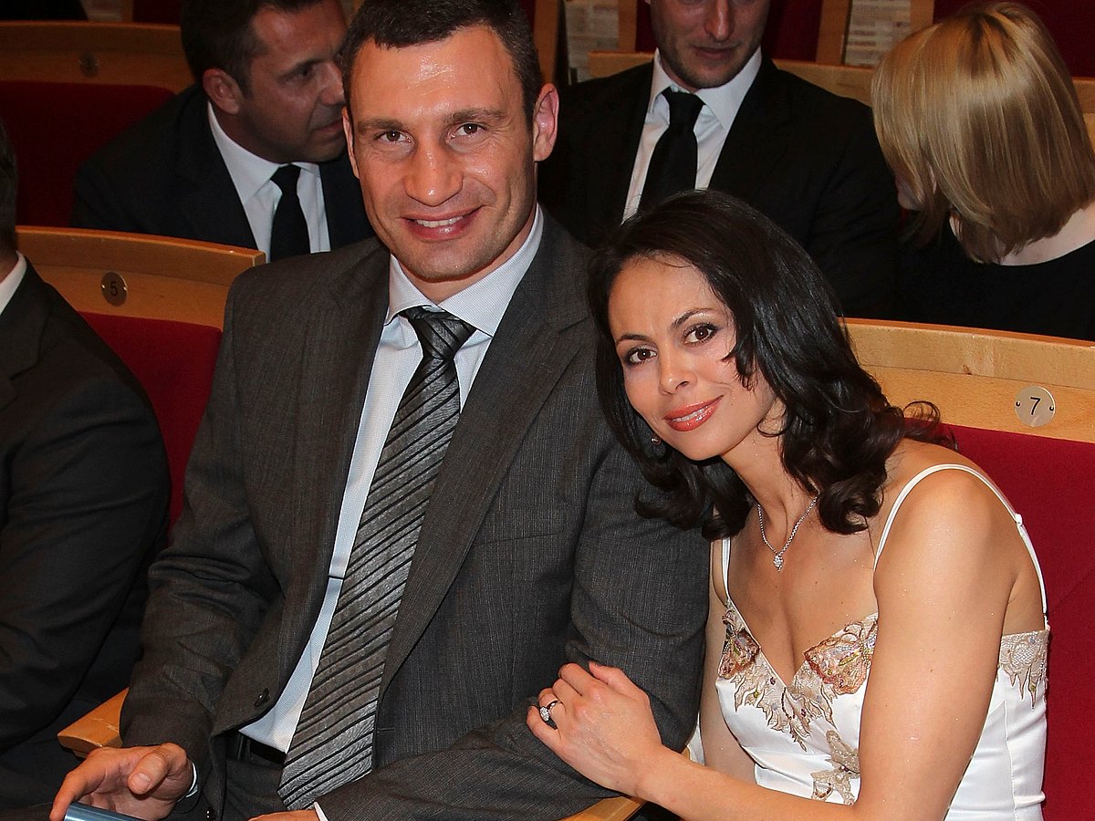 Vitali und Natalia Klitschko