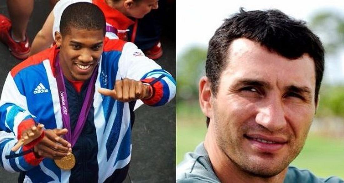 17 Siege, 17 Knockouts: Olympia-Sieger Joshua (links) Trifft Wladimir Klitschko auf Anthony Joshua?