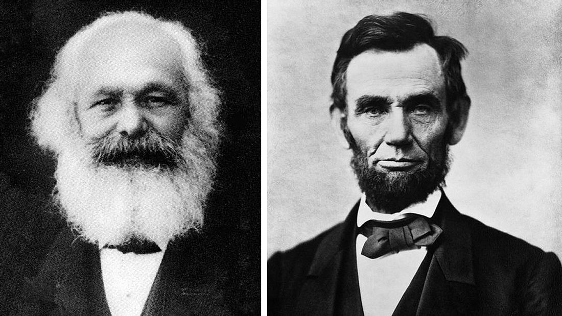 Bartträger in der Geschichte: Karl Marx und Abraham Lincoln © Wikimedia Commons Bartträger in der Geschichte: Karl Marx und Abraham Lincoln