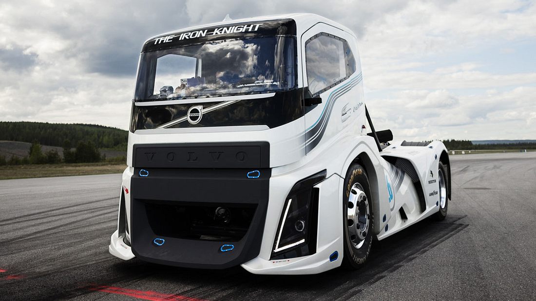 276 km/h Vmax: Volvos The Iron Knight Volvos The Iron Knight gilt als der schnellste LKW der Welt