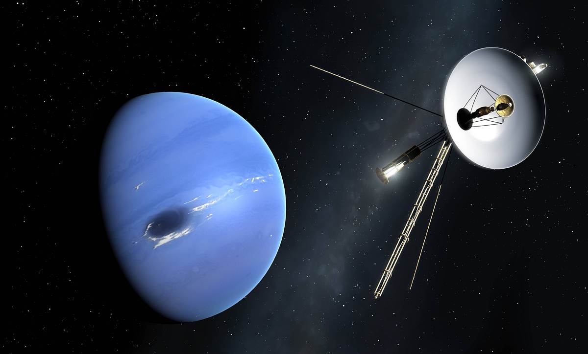 Voyager 1 passiert Neptun