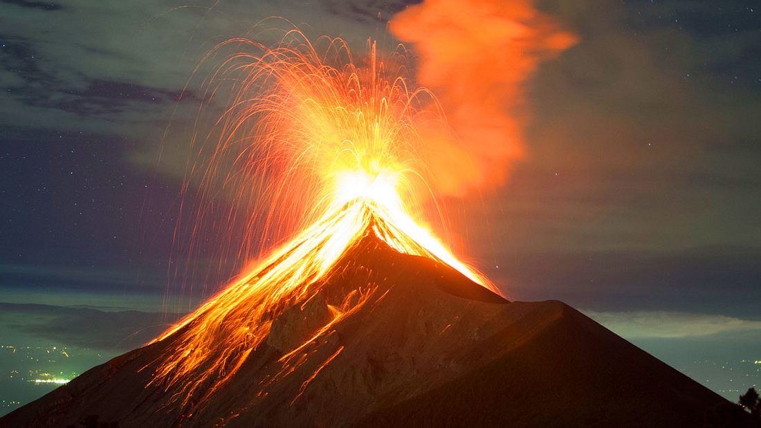 Vulkan-Ausbruch