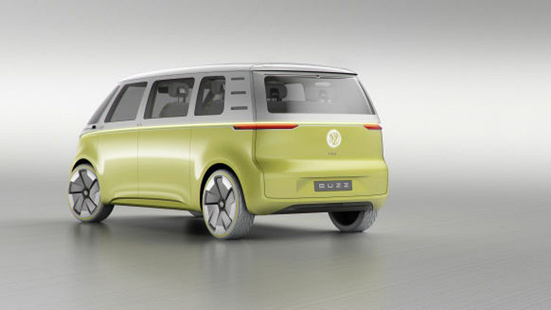 Mit dem VW I.D. Buzz präsentiert Volkswagen die neue Generation seines weltberühmten VW-Bullis