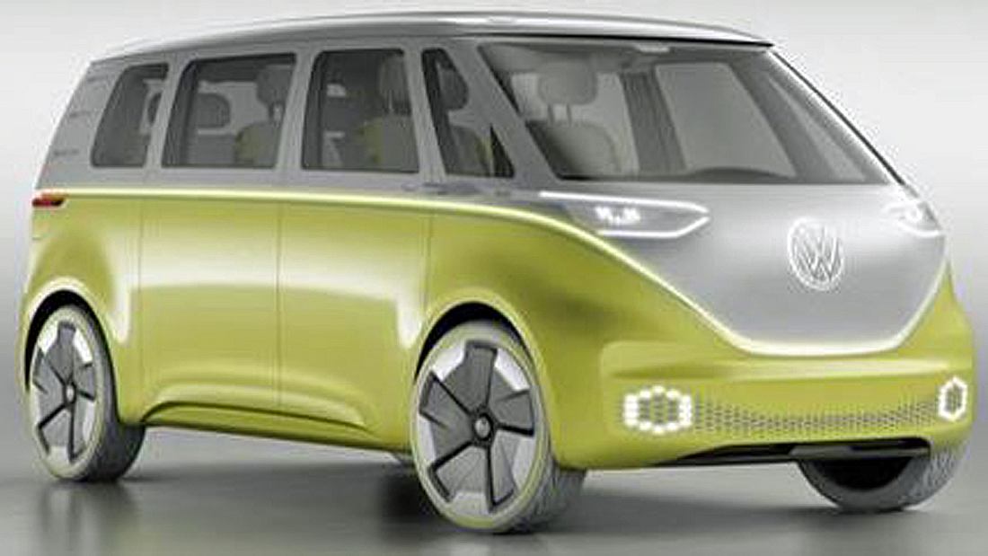 Mit dem VW I.D. Buzz präsentiert Volkswagen die neue Generation seines weltberühmten VW-Bullis