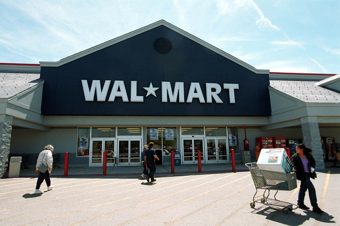 Wal Mart Supermarkt Wal Mart Supermarkt