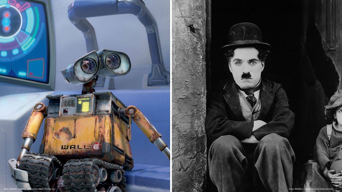 Charlie Chaplin als Vorlage für WALL-E