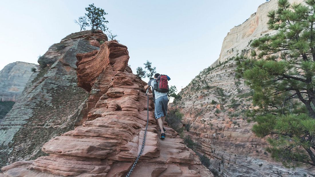 Der Angels Landing Trail Der Angels Landing Trail