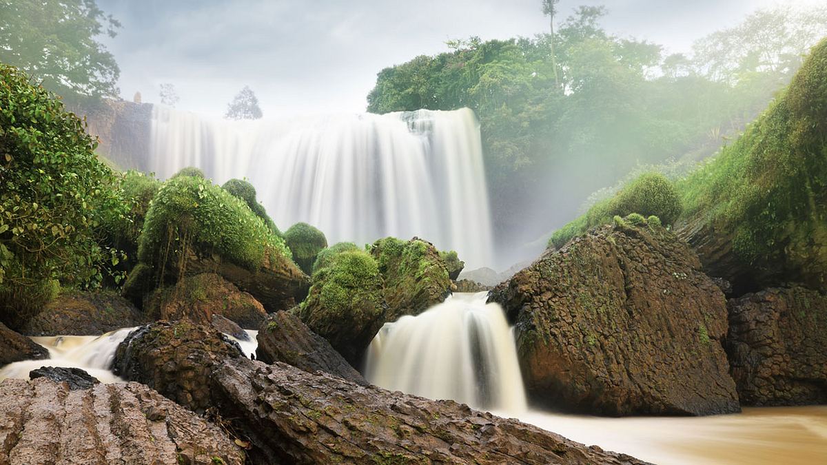 Die Elephant Falls in Vietnam