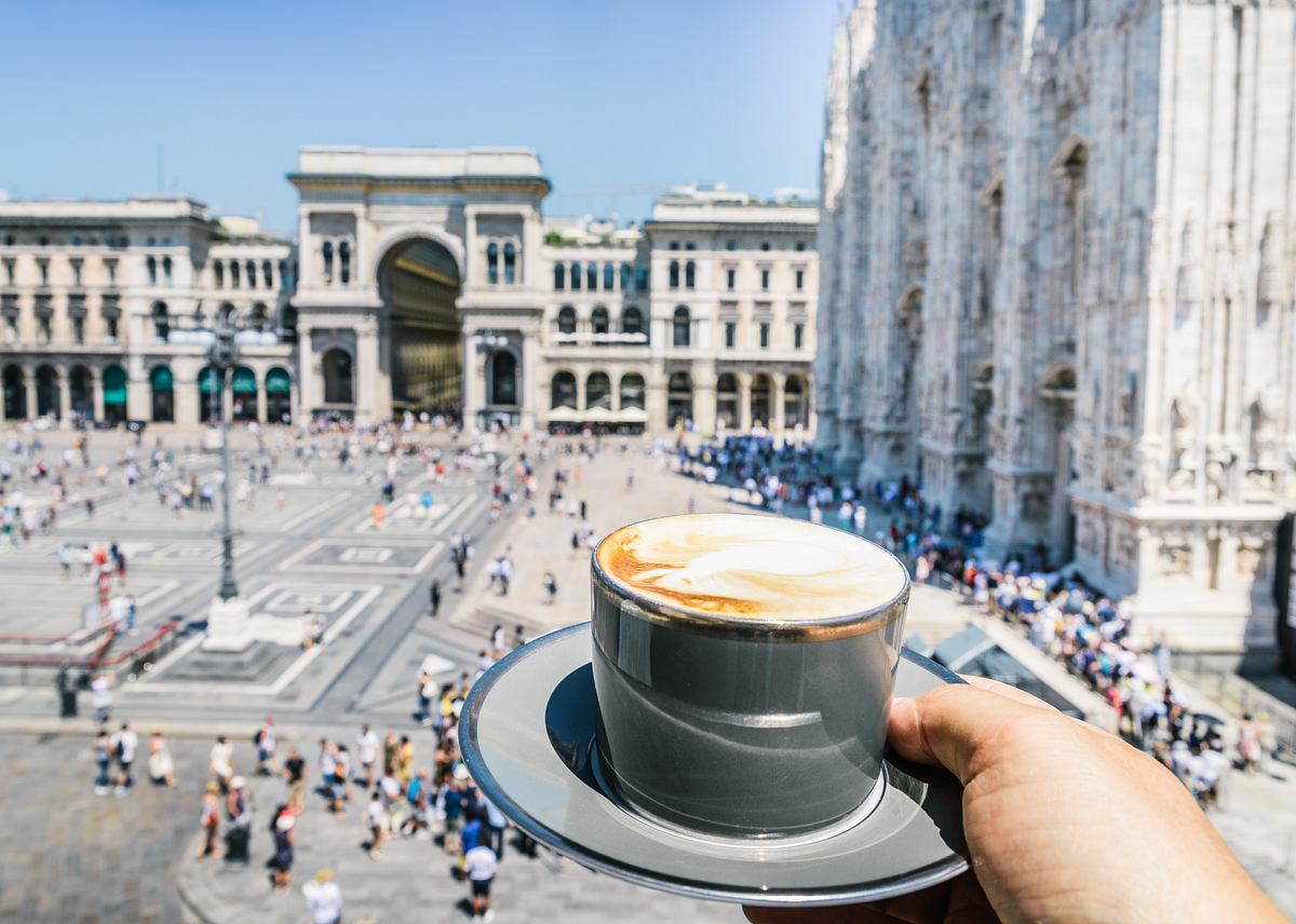 Cappuccino in Mailand