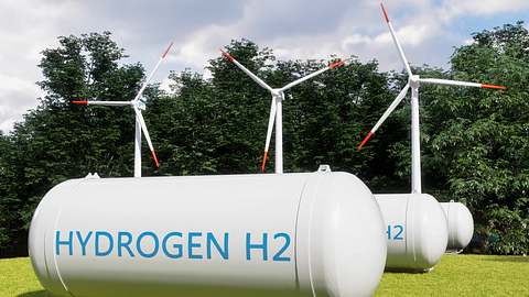 Wasserstoff: Hydrogen H2 - Foto: iStock / onurdongel