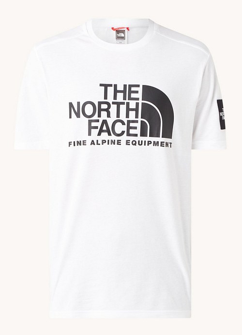  The North Face - Feines alpines T-Shirt mit Logo-Print