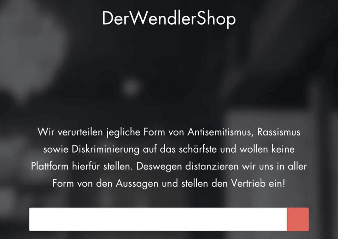 Statement des Shopbetreibers zur Schließung Statement des Shopbetreibers zur Schließung