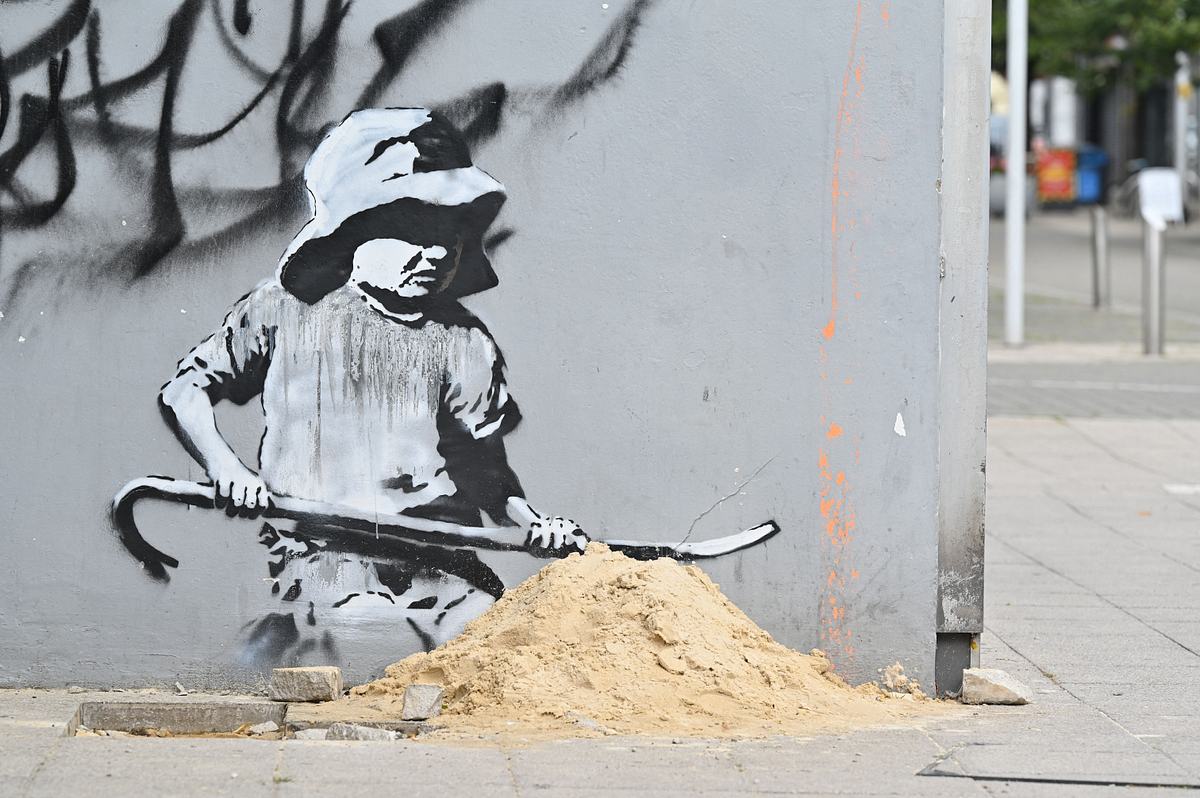 Werk von Banksy
