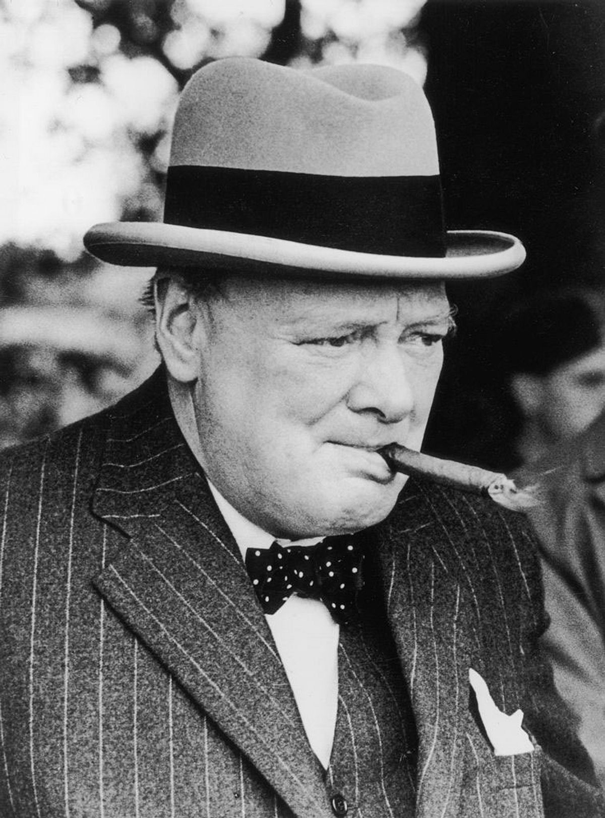 Winston Churchill war passionierter Fliegen-Träger.