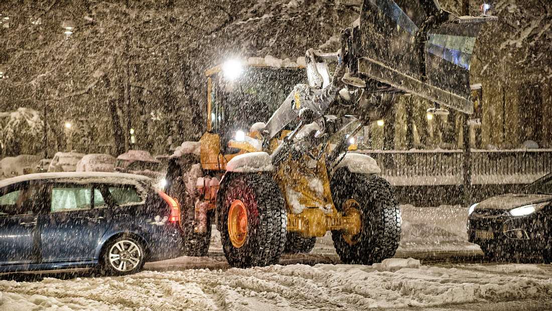 Winterchaos auf den Straßen Winterchaos auf den Straßen