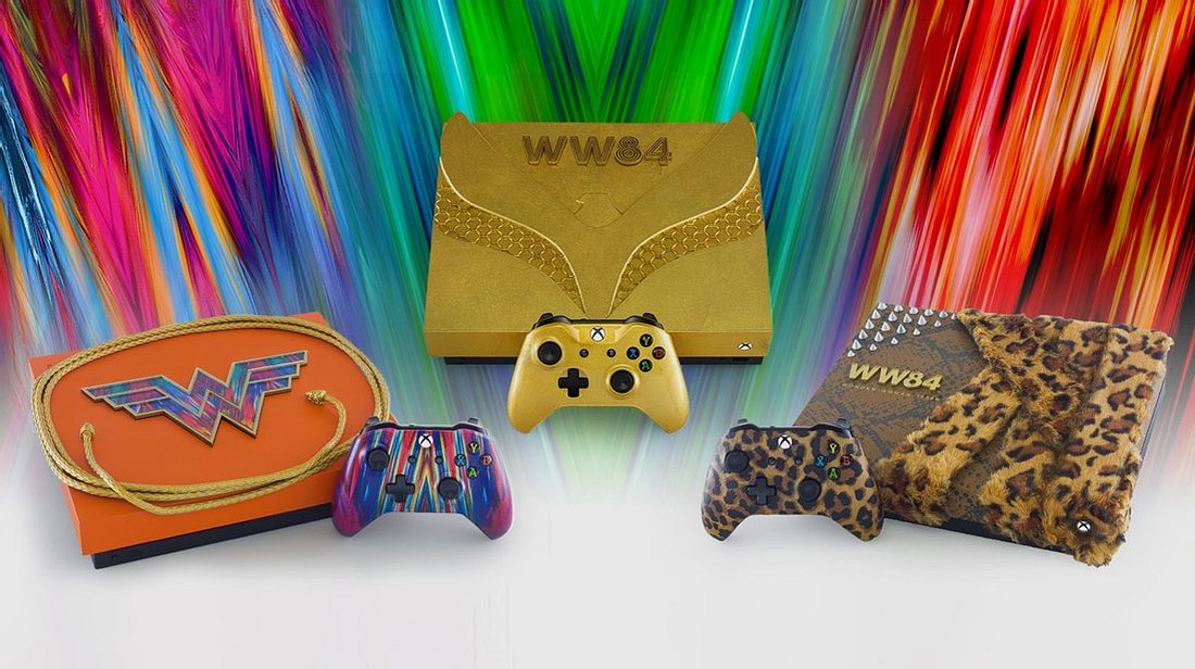 Xbox One im Wonder Woman-Design Xbox One im Wonder Woman-Design