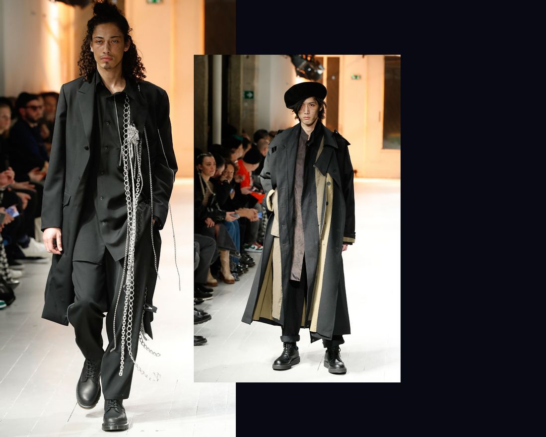 Yohji Yamamoto Fall Winter 2021 Yohji Yamamoto Fall Winter 2021