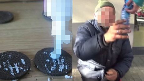 YouTuber gibt Obdachlosem Oreos mit ganz besonderer Füllung - Foto: YouTube/ReSet