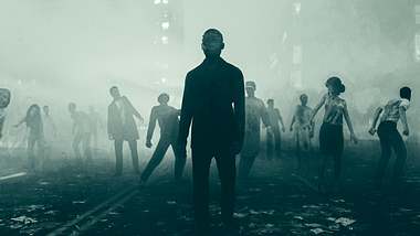 Stadt voller Zombies - Foto: iStock / gremlin
