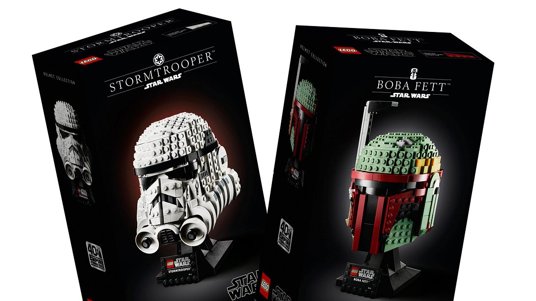 Zwei neue Star-Wars-Büsten von Lego - Foto: Lego Group