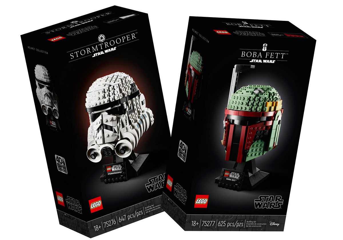 Zwei neue Star-Wars-Büsten von Lego